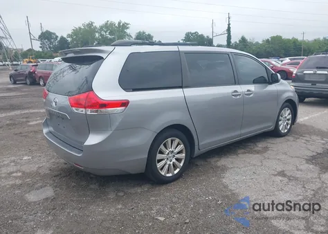 2012 Toyota Sienna Le 7 Passenger из США, поврежденный, VIN 5TDJK3DC0CS043355